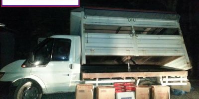 Yüksekova'da kaçak sigara ele geçirildi