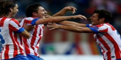 Atketico son dakikada güldü