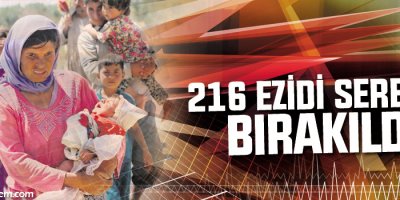 216 Êzidî serbest bırakıldı