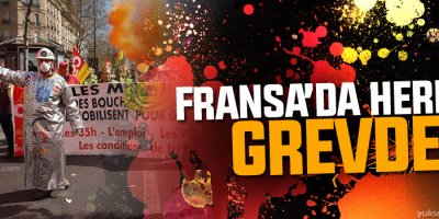 Fransa’da herkes grevde!