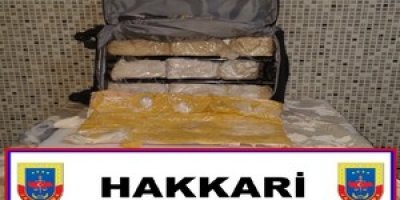 Yüksekova'da 3 kilo Eroin Ele geçirildi