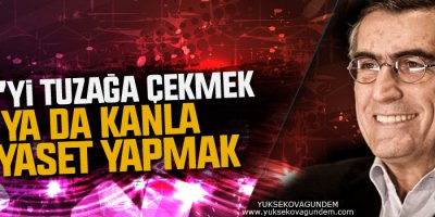 HDP’yi tuzağa çekmek ya da kanla siyaset yapmak!