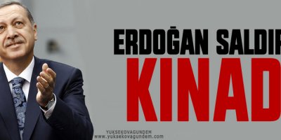 Erdoğan, Hdp binasına saldırıyı kınadı