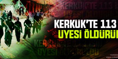 Kerkük ve Kobani’de 113 IŞİD üyesi öldürüldü