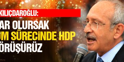 Kılıçdaroğlu: İktidar olursak çözüm sürecinde HDP ile görüşürüz