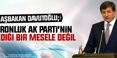Davutoğlu: Taşeronluk AK Parti’nin çıkardığı bir mesele değil