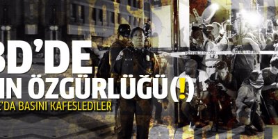 ABD'deki basın özgürlüğü Baltimore'da kafeslendi