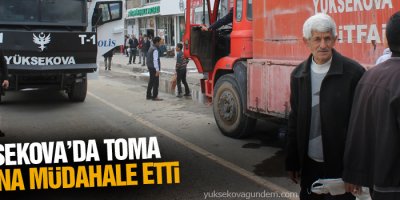 Toma'dan Yangına Müdahale