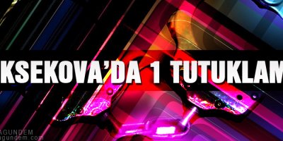 Yüksekova'da 1 tutuklama