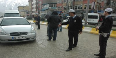 Sürücülere emniyet kemeri uyarısı