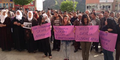 Şemdinli 'Ferinaz Xosrawani' için yürüdü