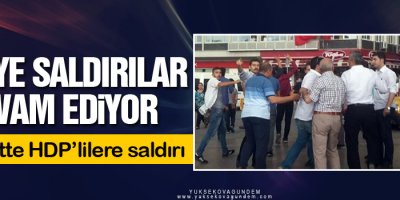 HDP'ye saldırılar Devam Ediyor