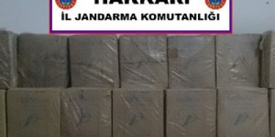 67 bin paket kaçak sigara ele geçirildi