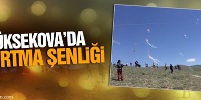 Yüksekova'da Uçurtma Şenliği