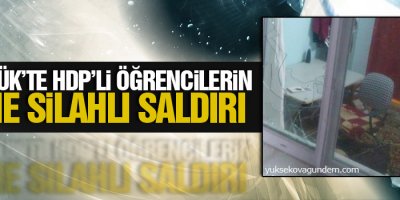 Karabük’te HDP’li öğrencilerin evine silahlı saldırı