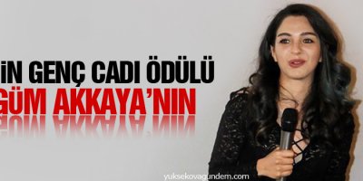 2015’in Genç Cadı Ödülü Begüm Akkaya’nın