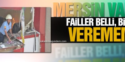 Mersin Valisi: Failler belli, bilgi veremem