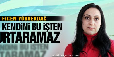 Yüksekdağ: ‘Kınıyorum‘ diyerek AKP kendini bu işten kurtaramaz