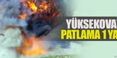 Yüksekova'da patlama, 1 yaralı