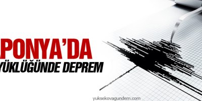 Japonya’da 5,6 büyüklüğünde deprem