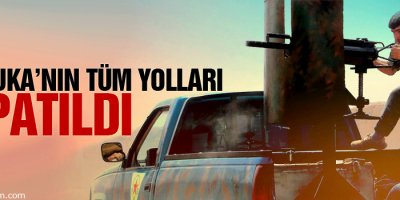 Mebruka’nın tüm yolları kapatıldı