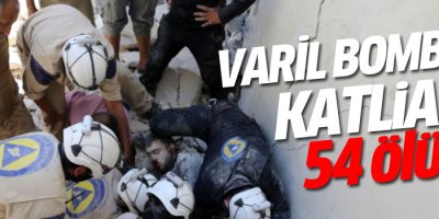 Suriye'de varil bombalı saldırı