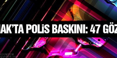 Şırnak’ta polis baskını: 47 gözaltı