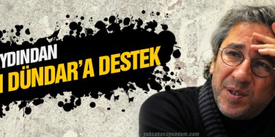 Aydınlar'dan Can Dündar’a destek