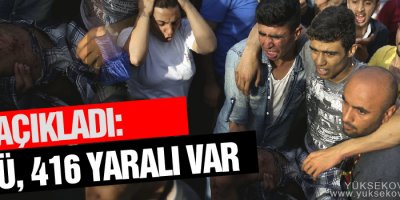 DTK açıkladı: 4 ölü, 416 yaralı var