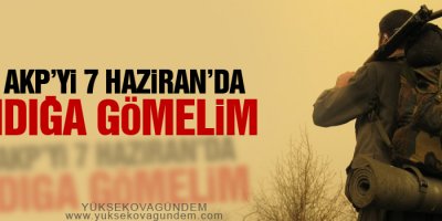 KCK: AKP’yi 7 Haziran’da sandığa gömelim