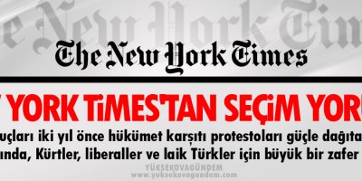 New York Times'tan seçim yorumu, Kürtler için büyük zafer