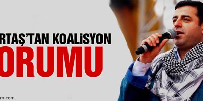 Demirtaş: AKP-CHP koalisyonu tartışılmalı