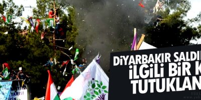 Diyarbakır saldırısıyla ilgili bir kişi tutuklandı