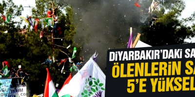 Diyarbakır’daki saldırıda ölenlerin sayısı 5’e yükseldi