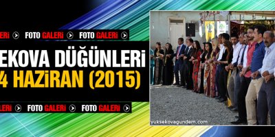 Yüksekova Düğünleri (13-14) Haziran 2015