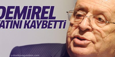 Süleyman Demirel Hayatını Kaybetti