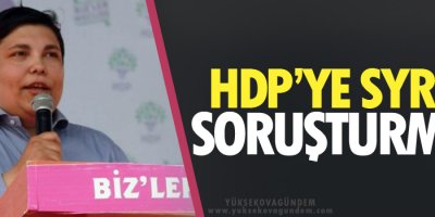 HDP’ye Syriza soruşturması