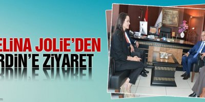 BM iyi niyet elçisi Jolie'den Mardin'e ziyaret