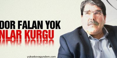 Salih Müslim: Koridor falan yok bunlar kurgu