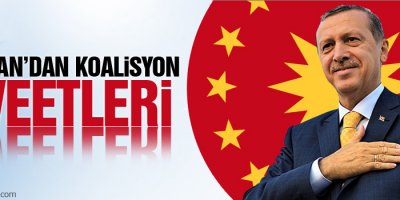 Erdoğan'dan geceyarısı 'koalisyon' tweetleri