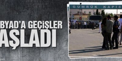 Tel Abyad’a geçişler başladı