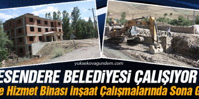 Belediye Hizmet Binası İnşaat Çalışmalarında Sona Gelindi
