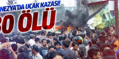 Endonezya'da askeri uçak düştü: 30 ölü
