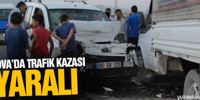Yüksekova'da Trafik Kazası