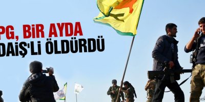 YPG, bir ayda 483 DAİŞ'li öldürdü