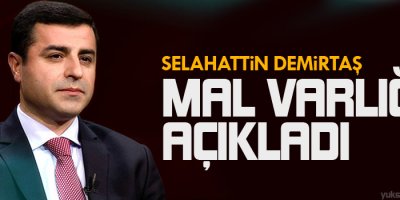 Selahattin Demirtaş mal varlığını açıkladı