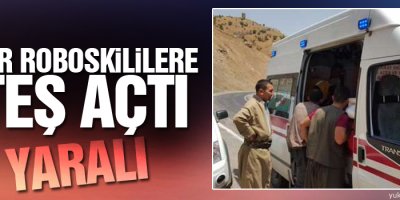 Roboskililere Müdahale: 1 Yaralı