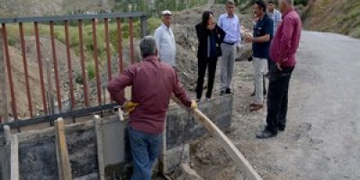 Hakkari'de tehlikeli 3 köprüye bariyer