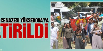 YJA STAR Gerillası İşnas’ın Cenazesi Yüksekova’ya Getirildi