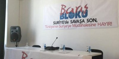 Savaşa karşı “Barış Bloku” kuruldu